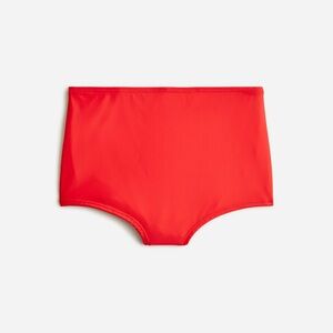 J. Crew Retro High Rise Bikini Bottom Bright Cerise size XS NWT